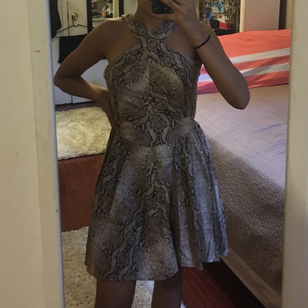 snakeskin dress - Picture 2 of 4
